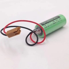 1PCS 3V CR17450SE-R 2500mah PLC Battery For FANUC A98L-0031-0012 with Plug