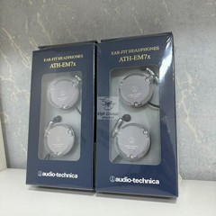 Original Audio-Technica ATH-EM7X Adjustable Aluminum Clip-On Headphones