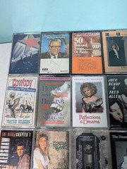 Cassette Tapes Various Artists And 1 Sealed Blank Tape Bulk Lot Of 29