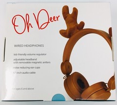 Headphones Ativa Kids Over-The-Ear Wired Headphones, Oh Deer, KD-27 Gift