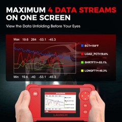 2025 LAUNCH X431 Creader VII+ OBD2 Diagnostic Scanner ABS SRS Fault Code Reader