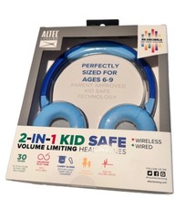 Altec Headphones 30 Hours Kid Safe 3.5mm Jack Wired Wireless Age 6-9 Electronics