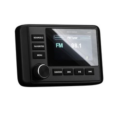 Kicker 51KMC4 Marine Dual-Zone Media Center Receiver w/Bluetooth/AM/FM/WB/USB