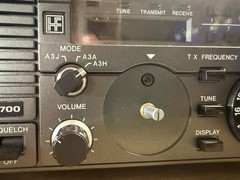 Icom IC-M700 HF Marine SSB Transceiver w Mic VTG Tested Made in Japan Works