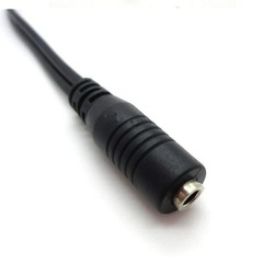 3.5mm Female to 2 RCA Male Audio Adapter Cable Stereo AUX Y Splitter Gold Plated