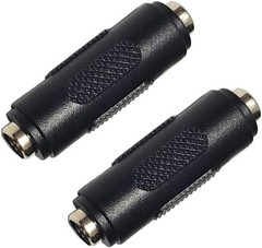 DC Power Female to Female Jack Adapter 10 Pack 2.1×5.5mm CCTV Camera Connector