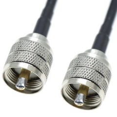30ft 50ft 100ft RG58 UHF PL259 connector ham CB radio Lot RF coax coaxial cable