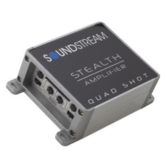 SOUNDSTREAM ST4.500D MOTORCYCLE 4 CHANNEL 500W SPEAKER COMPACT SMALL AMPLIFIER