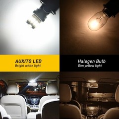 AUXITO T10 LED License Plate Light Bulbs 6000K Super Bright White 168 2825 194 D
