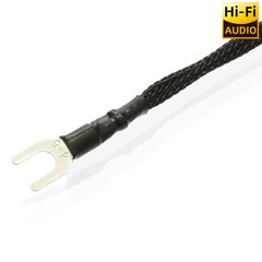 Ground Wire LP Vinyl Phono Cable Occ Silver Plated Jumper Cable Amplifier