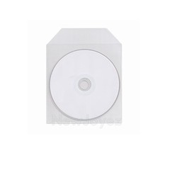 2000 CPP Clear Plastic Sleeve Bag Envelope with Flap CD DVD Disc 60 microns