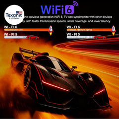 Android 14.0 TV Box 4GB RAM 64GB ROM, Support 4K Dual-Wifi 2.4G/5G Quad-Core Sma