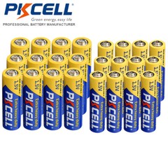 (Combo 24) AA & AAA Batteries R03P R6P UM3 UM4 1.5V Carbon-Zinc for Tree Lights