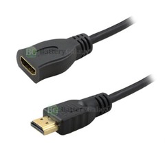 HDMI 1.4V Male to Female Extension Cable Gold Plated 1080P Extension Cord 6ft