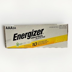 ENERGIZER INDUSTRIAL ALKALINE BATTERIES AAA 24 PACK 12/2035 BRAND NEW