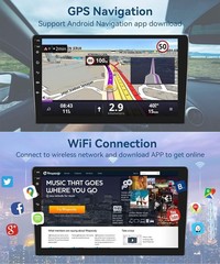 Apple CarPlay For 1996-2002 Toyota 4runner Android 13 Car Stereo Radio GPS WiFi