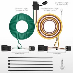 4 Pin Trailer Wiring Harness Kit 56094 Chevy Equinox/GMC Terrain 2010-2017