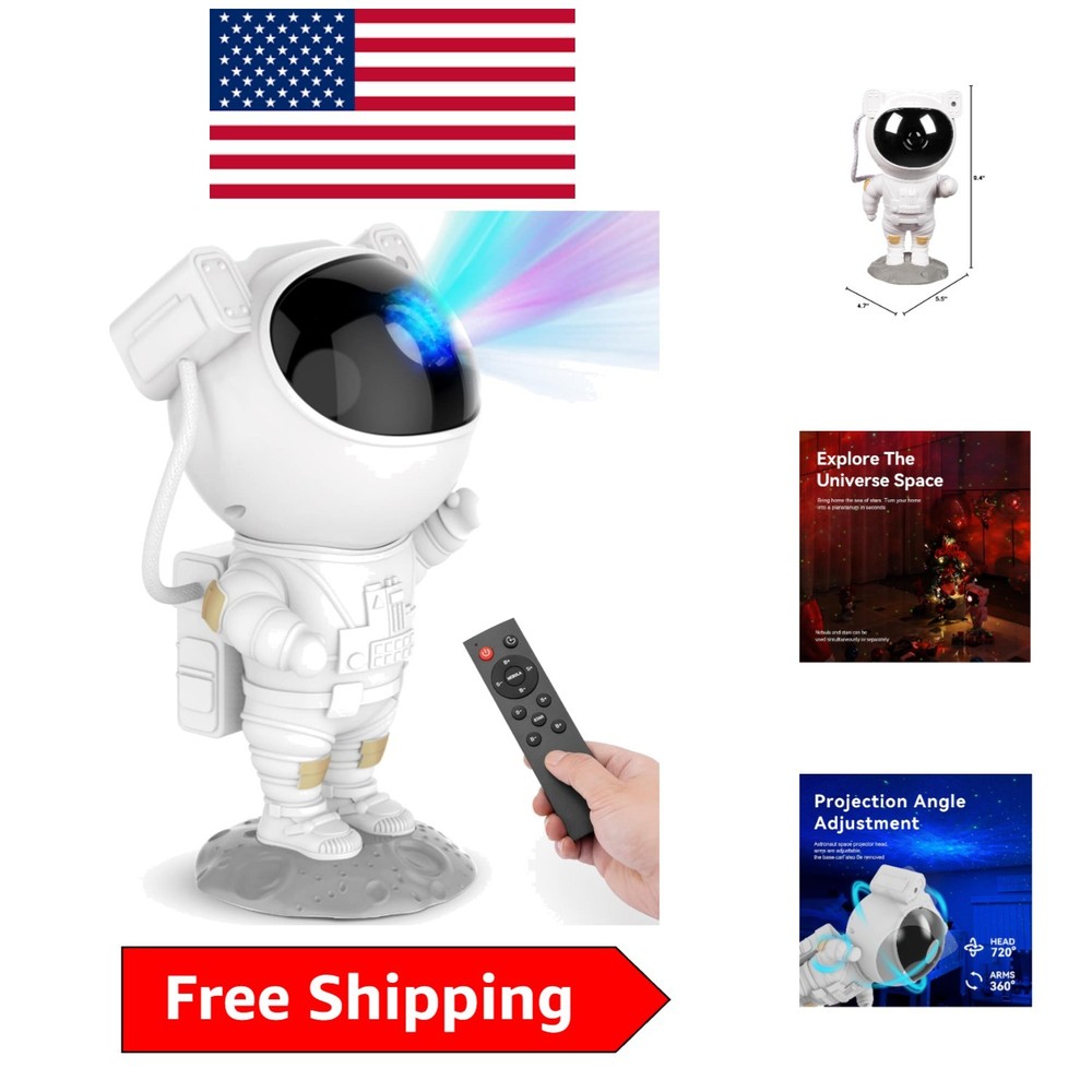 Enchanting Star Projector with Timer & Adjustable Nebula for Kids’ Rooms