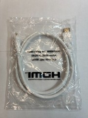 Raspberry Pi Gold-Plated Micro-HDMI to HDMI Cable White UN41009W