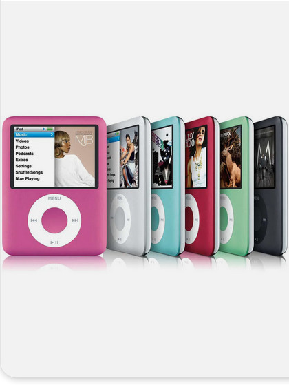 Apple iPod nano 3rd generation 4GB, 8GB