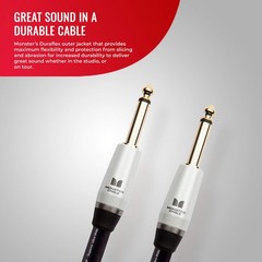 Monster Prolink Studio Pro 2000 1/4 Inch Ts To 1/4 Inch Ts – 6 Foot