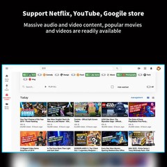 WOWOTO WWT-BL02E Android 9.0 LCD Display 1280x720P 150ANSI Smart Projector, WWT-
