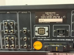 Accuphase C-200 Stereo Preamplifier Vintage Audio Control Amp.