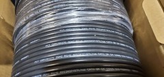 MOCSPCY 7 T 1000ft INDOOR OUTDOOR CABLE TV BLACK COAXIAL RG6 CABLE 18AWG 1 BOX