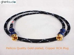 E03 (0.5m 1.5ft) — Digital Coax 75Ω RCA/Phono(male to male) 4N-OFC Audio Cable