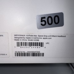 Apple AirPods Max Space Gray A2096Tested and fully functional Works