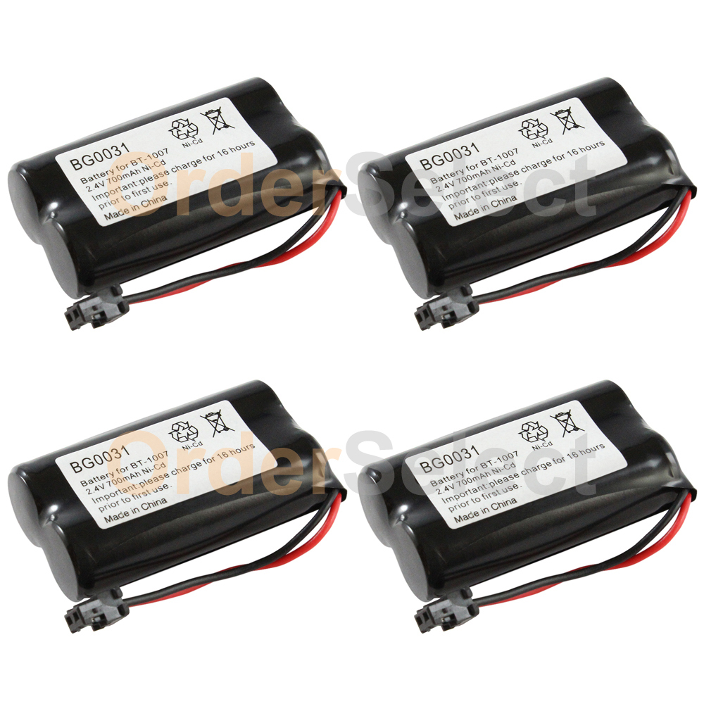 4 Cordless Home Phone Rechargeable Battery for Uniden BT-1007 BT-1015 3,700+SOLD
