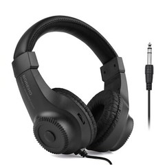 Wired Over Ear Headphones Studio Monitor Recording Headset for Guitar Amplifier