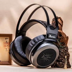 Kiwi Ears Altruva Open-Back 50mm Studio Monitor Headphones 3.5mm Black/Gray