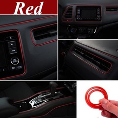 Lumision 5 Meter RED Flexible 3D DIY Automobile Car Interior Exterior Moulding