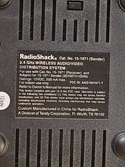 RadioShack Room to Room A/V Receiver ONLY Incomplete WORKING Lot Of 2 NEW