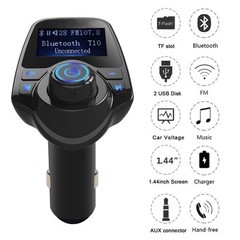 Bluetooth Car FM Transmitter Wireless Radio Adapter USB Charger Mp3 Player