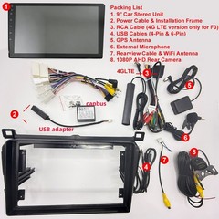 Carplay Plug-and-Play 8 Core 6GB 64GB Car Stereo for Toyota RAV4 2013 – 2017 GPS