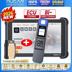 2026 THINKSCAN 689BT & MUCAR T261 TPMS Programming Scanner Full System Scan Tool
