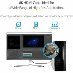 Startech 3ft/1m HDMI 2.1 Cable (HDMM21V1M)