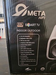 NEW Meta HIFI HD Pro Series Smart Projector + Titan 72” Screen – Wi-Fi / HDMI