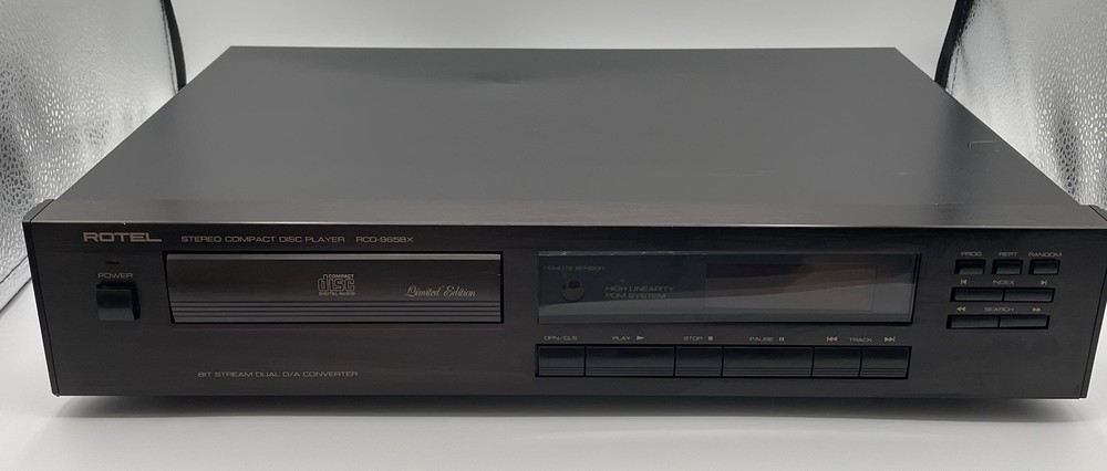 Rotel RCD-965BX Stereo Compact Disc CD Player Discrete HiFi- No Remote