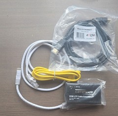 Catender HDMI UTP Cable Extender Kit, 30M 1.3B 1080P L229 (No chargers)