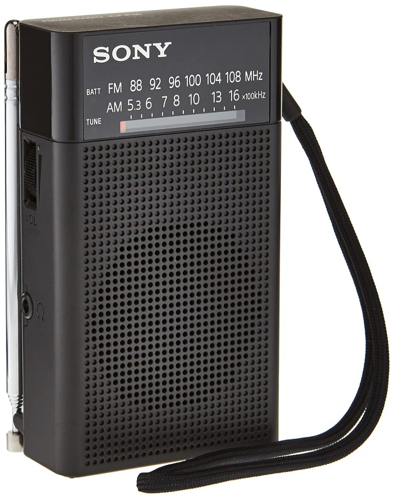 Sony ICFP26 Portable AM/FM Radio,Black