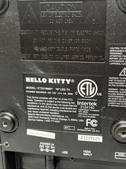 Hello Kitty 19″ LED HDMI TV PC MONITOR SANRIO 2013 KT2219MBY-NO REMOTE READ