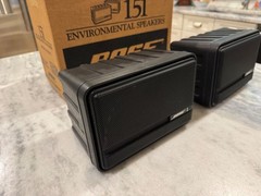 Bose 151 Indoor Outdoor Extreme Weather Proof Speakers Only!! Black Used !!