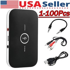 Bluetooth Transmitter & Receiver Wireless Adapter For Home stereos/speakers Lot