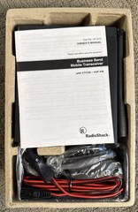 New Radio Shack #19-1210 Business Band Mobile Transceiver CTCSS VHF-FM 2 Channel