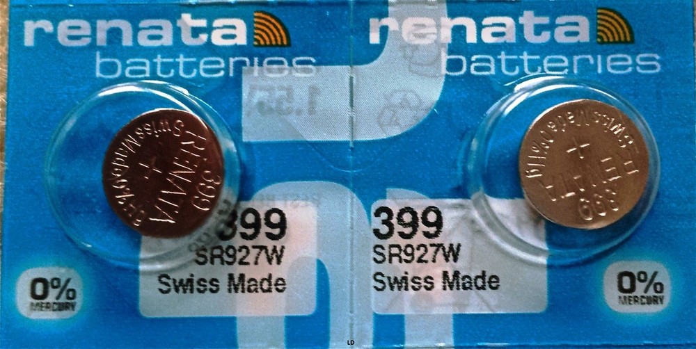 399 RENATA SR927W (2piece) Watch Battery Authorized Seller Free Shipping