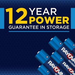 High Energy AAA Batteries 60 Pack Alkaline Triple A Batteries for Household Use