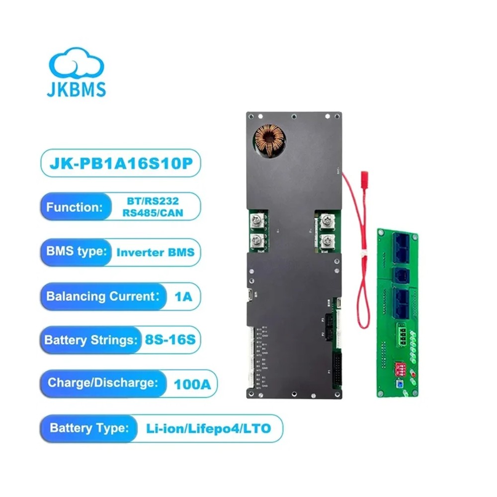 JK Inverter BMS V19 8S-16S 100-300A Family Energy Storage Lifepo4 Li-ion LTO lot